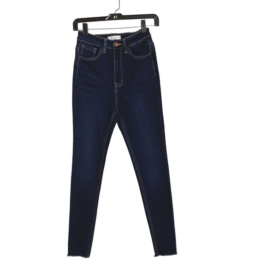 Women's Dark Blue Jeans